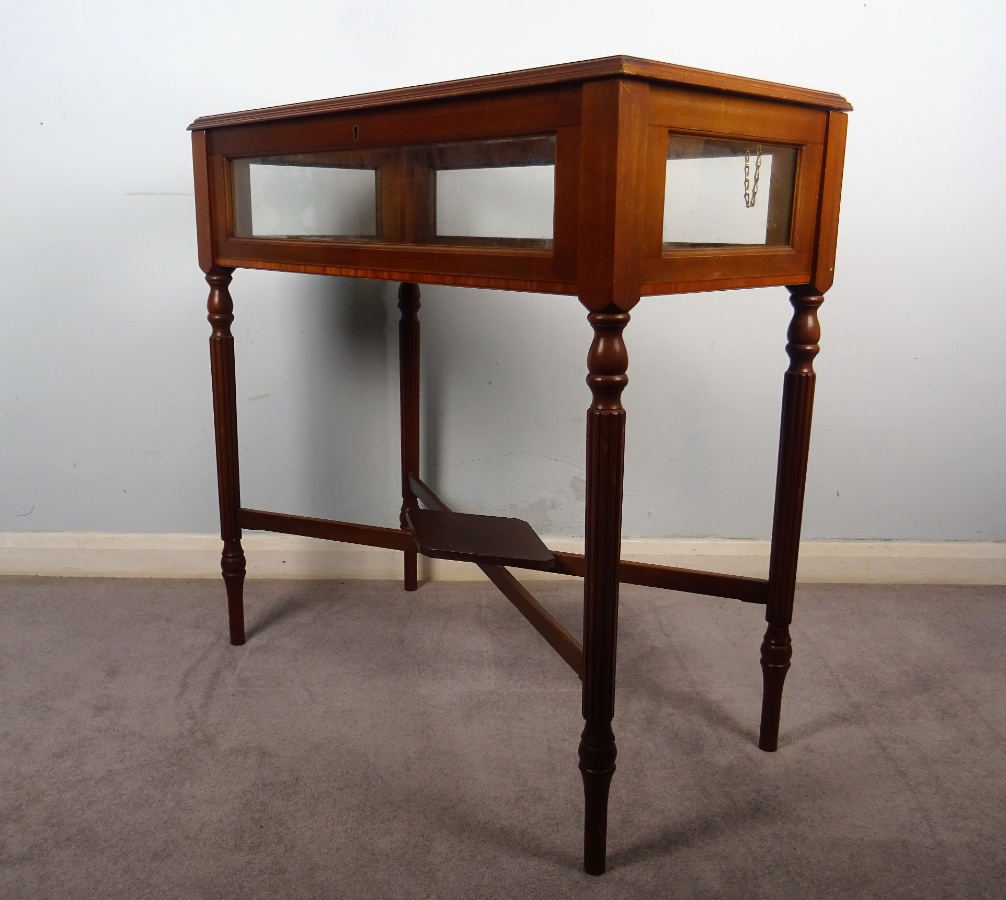 Edwardian Vitrine Display Cabinet